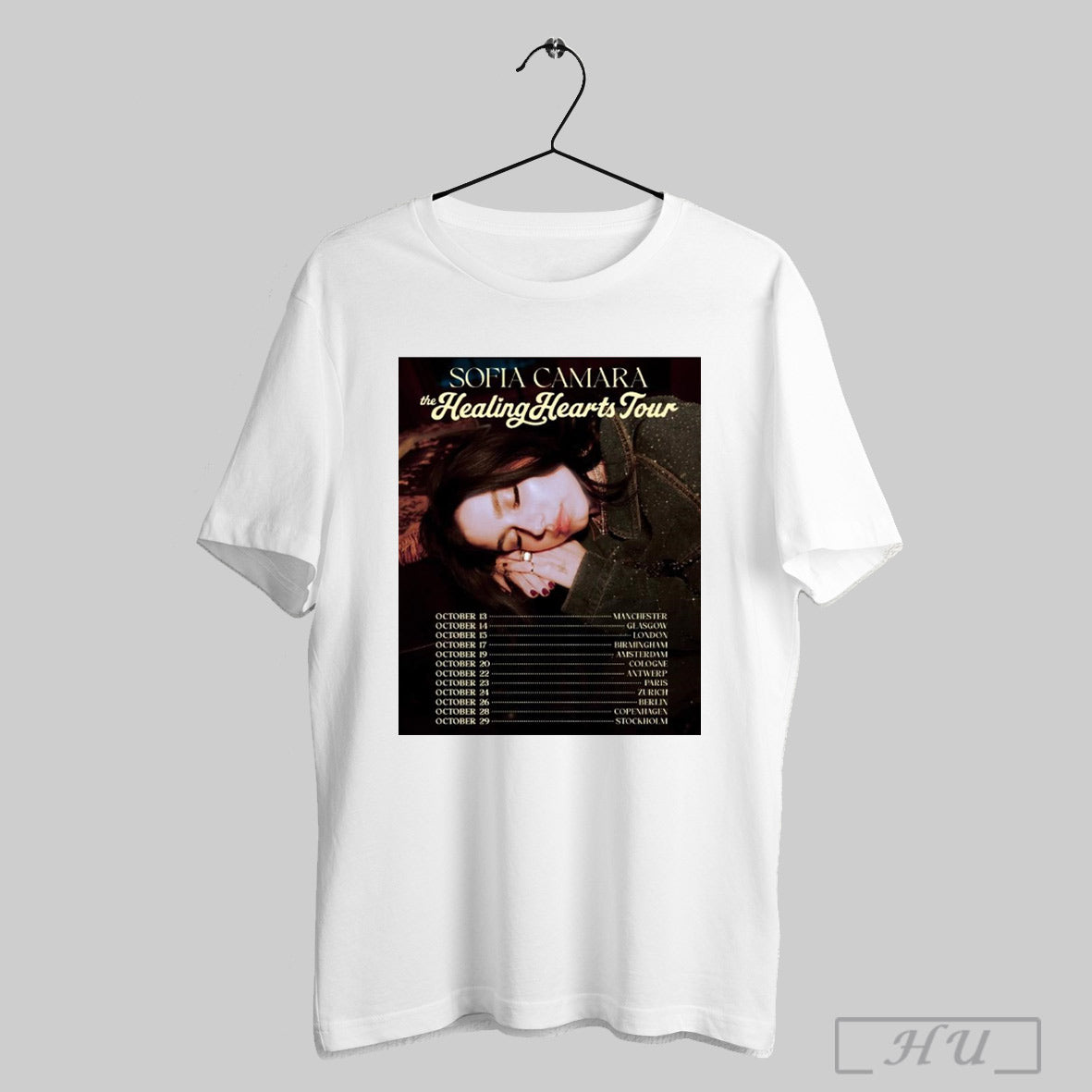 Trending Sofia Camara The Healing Hearts Tour Oct 13 29 2025 Manchester Glasgow London Poster