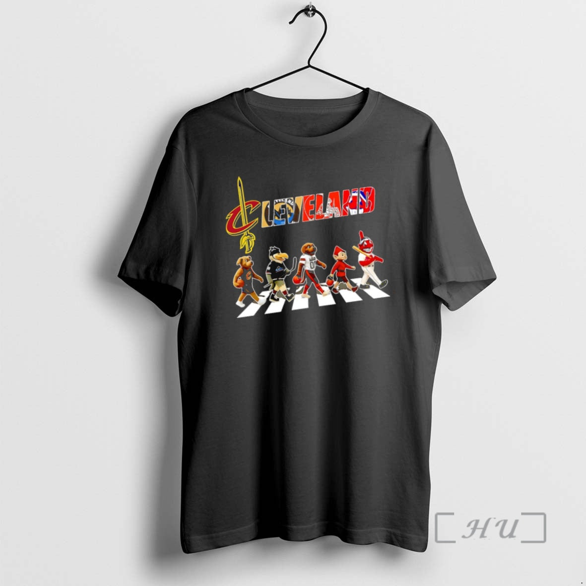 Trending Sports Cleveland Mascot Walking T-Shirts