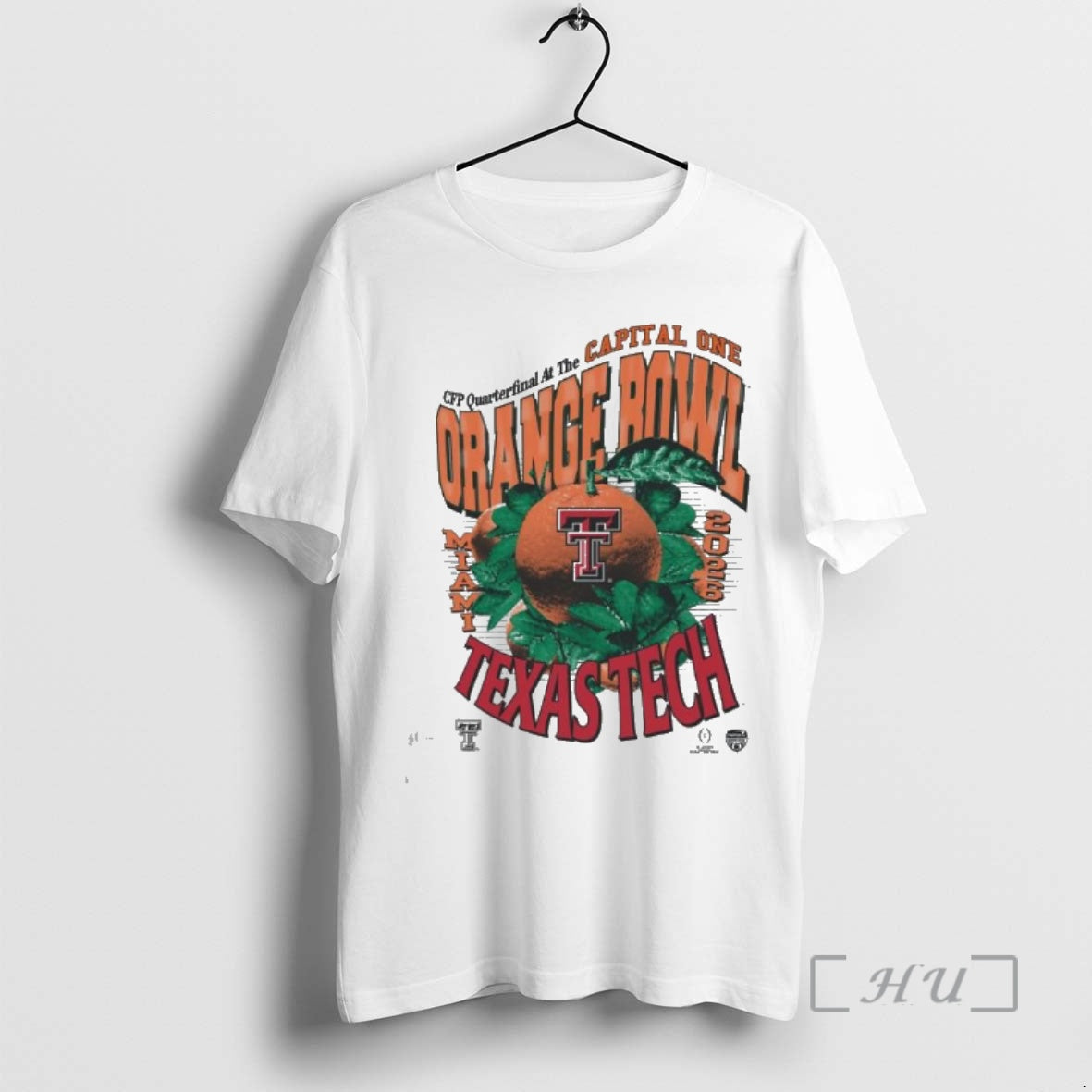 Trending Texas Tech Cfp Quarterfinal Capital One Orange Bowl Bound 2026 T-Shirts
