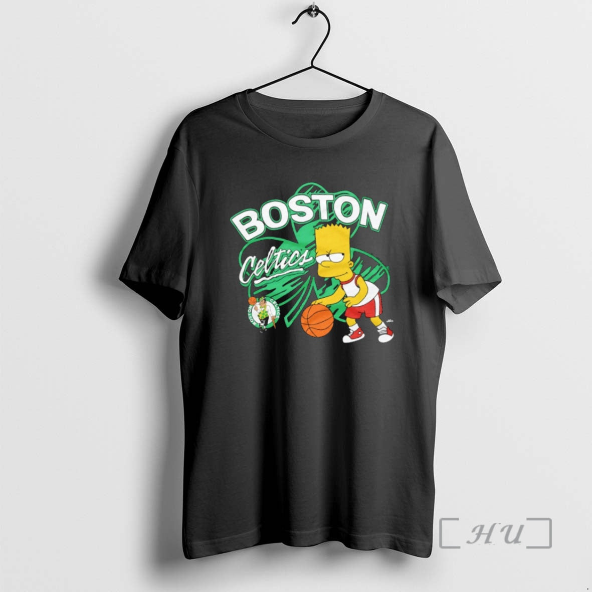 Trending Bart Simpson X Boston Celtics Basketball T-Shirts