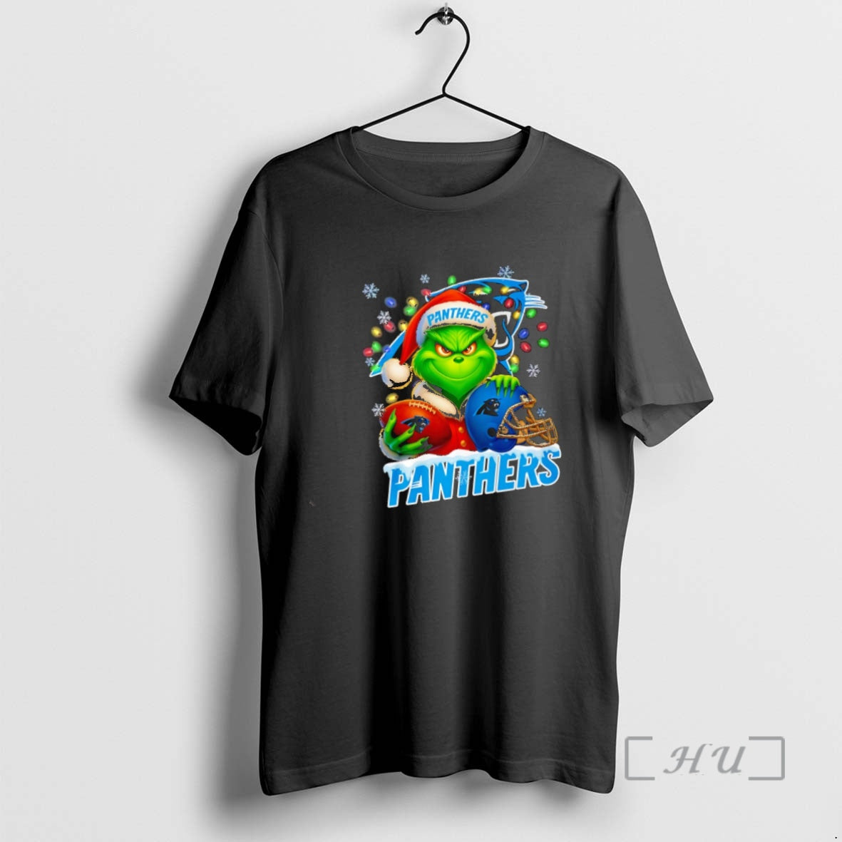 Trending Grinch Love Carolina Panthers Football Lights 25 T-Shirts