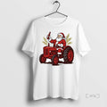 Trending Tractor Santa Drinking Beer T-Shirts