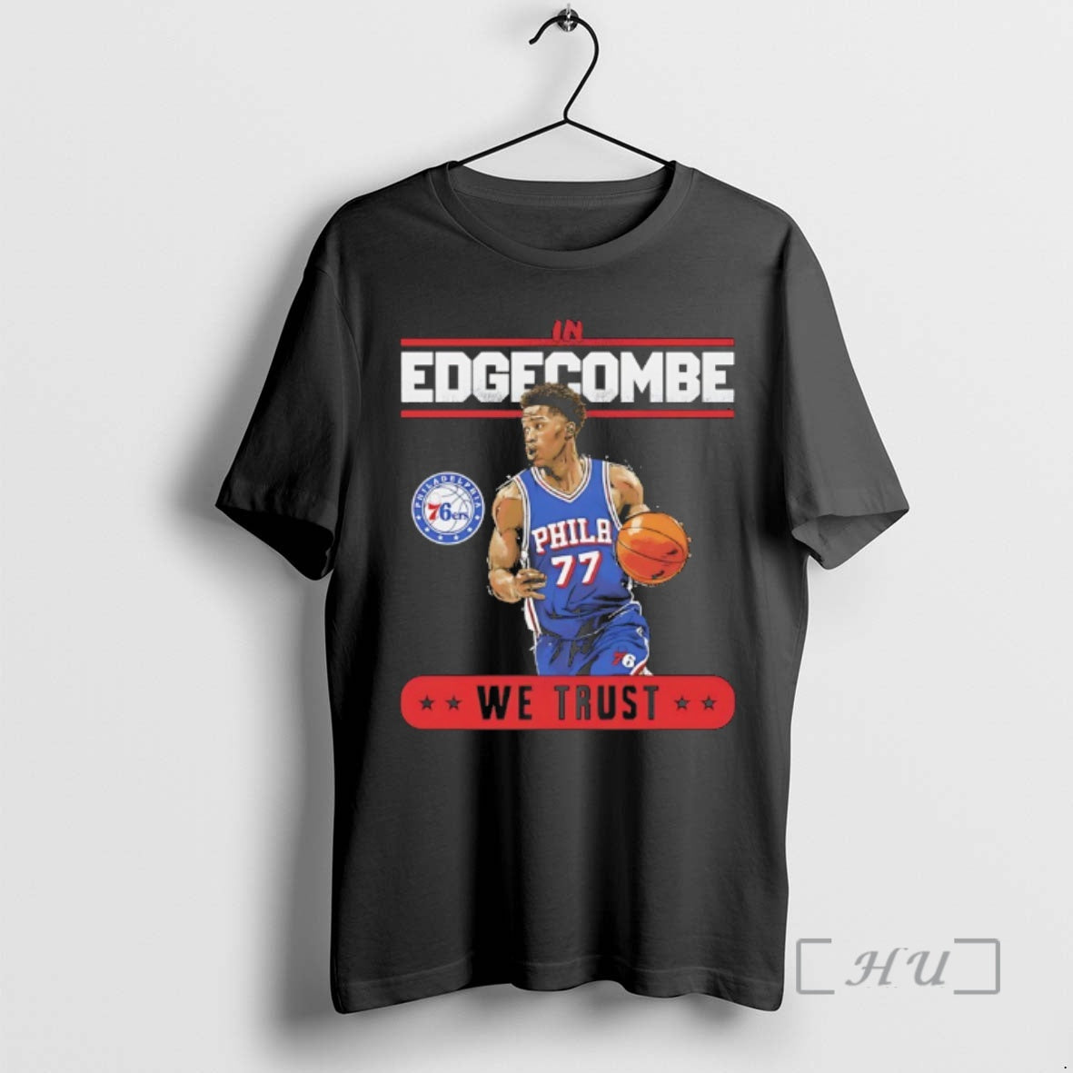 Trending Vj Edgecombe Philadelphia 76ers Edgecombe We Trust T-Shirts