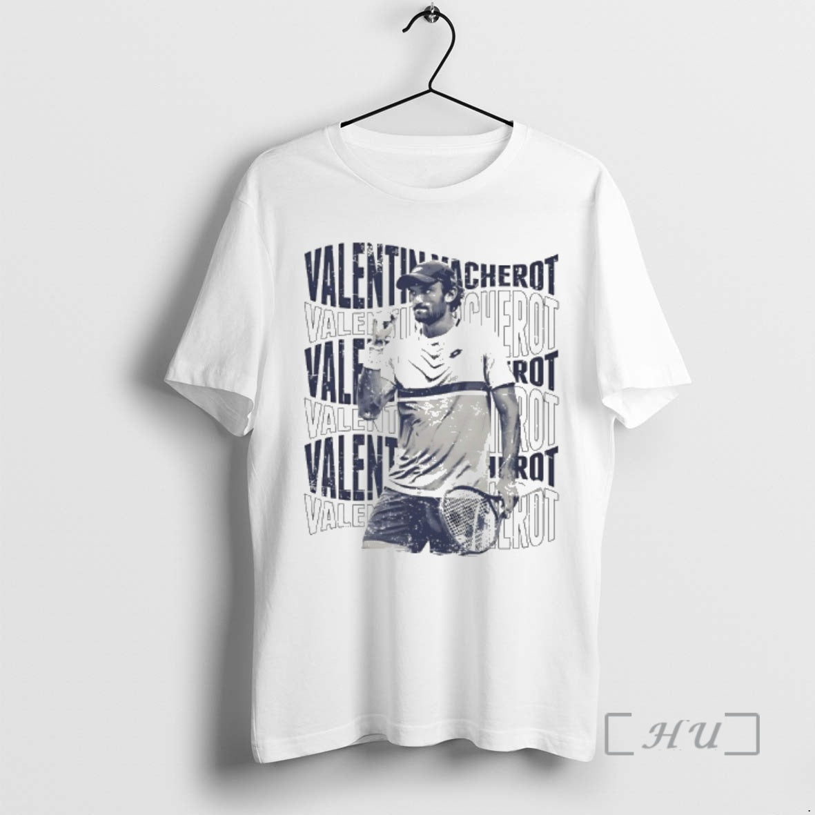 Trending Valentin Vacherot Monaco Tennis Player Psychedelic Name T-Shirts