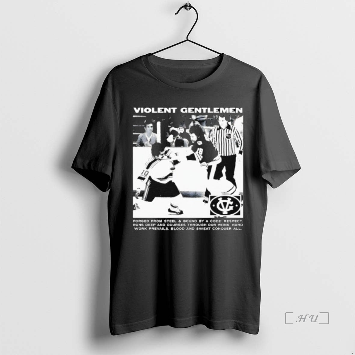 Trending Violent Gentlemen Hockey Club Riot Vintage T-Shirts