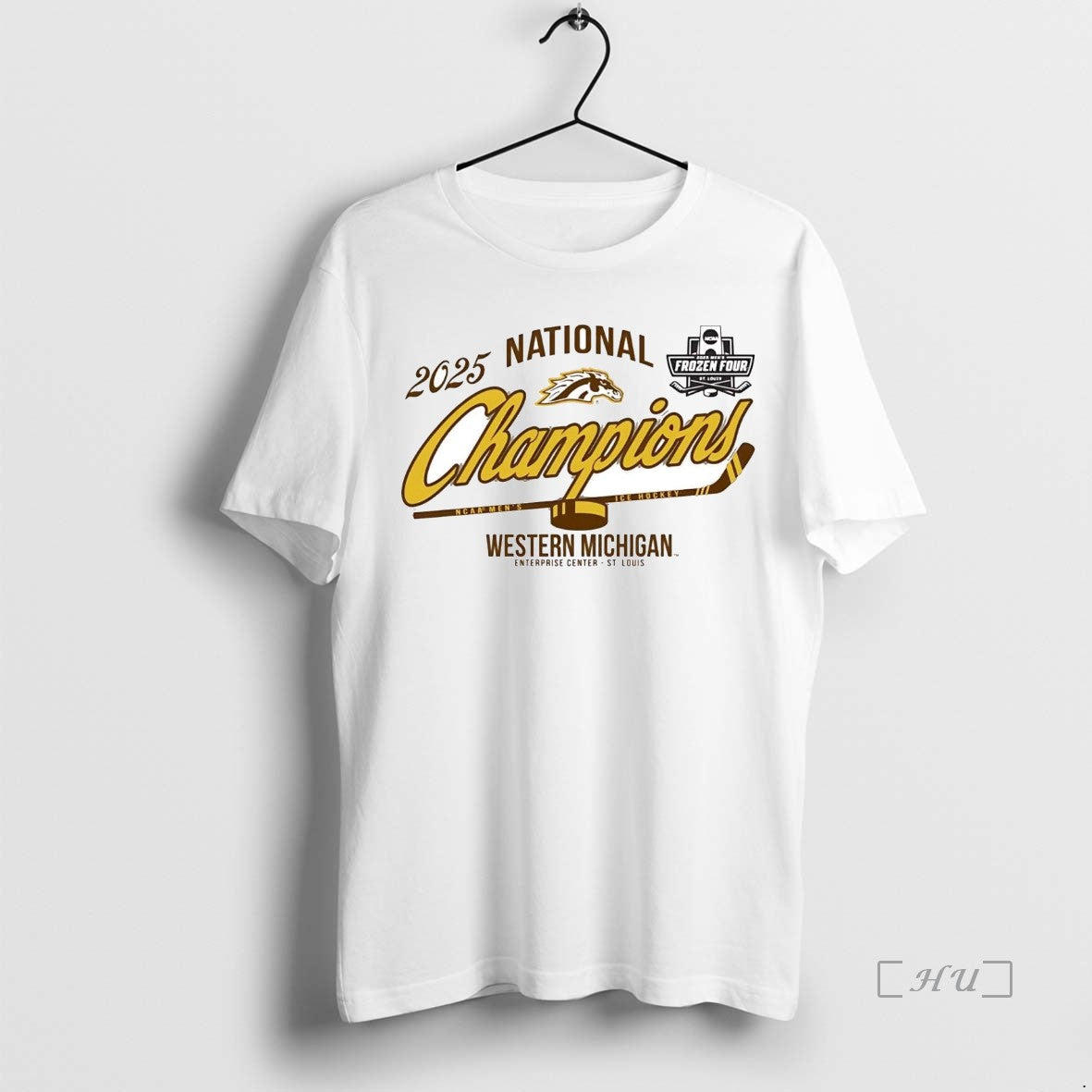 Trending Western Michigan Broncos 2025 Frozen Four National Champion T-Shirts