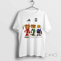 Trending World Cup 2026 Usa Canada Mexico Mascots 2 Sided T-Shirts