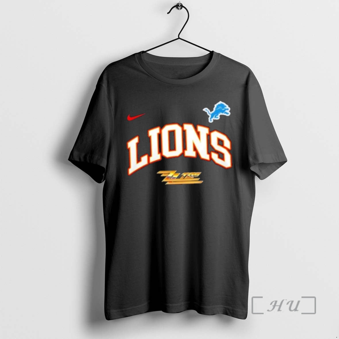 Trending Zz Top Big One Go Detroit Lions Football 2 Sided T-Shirts