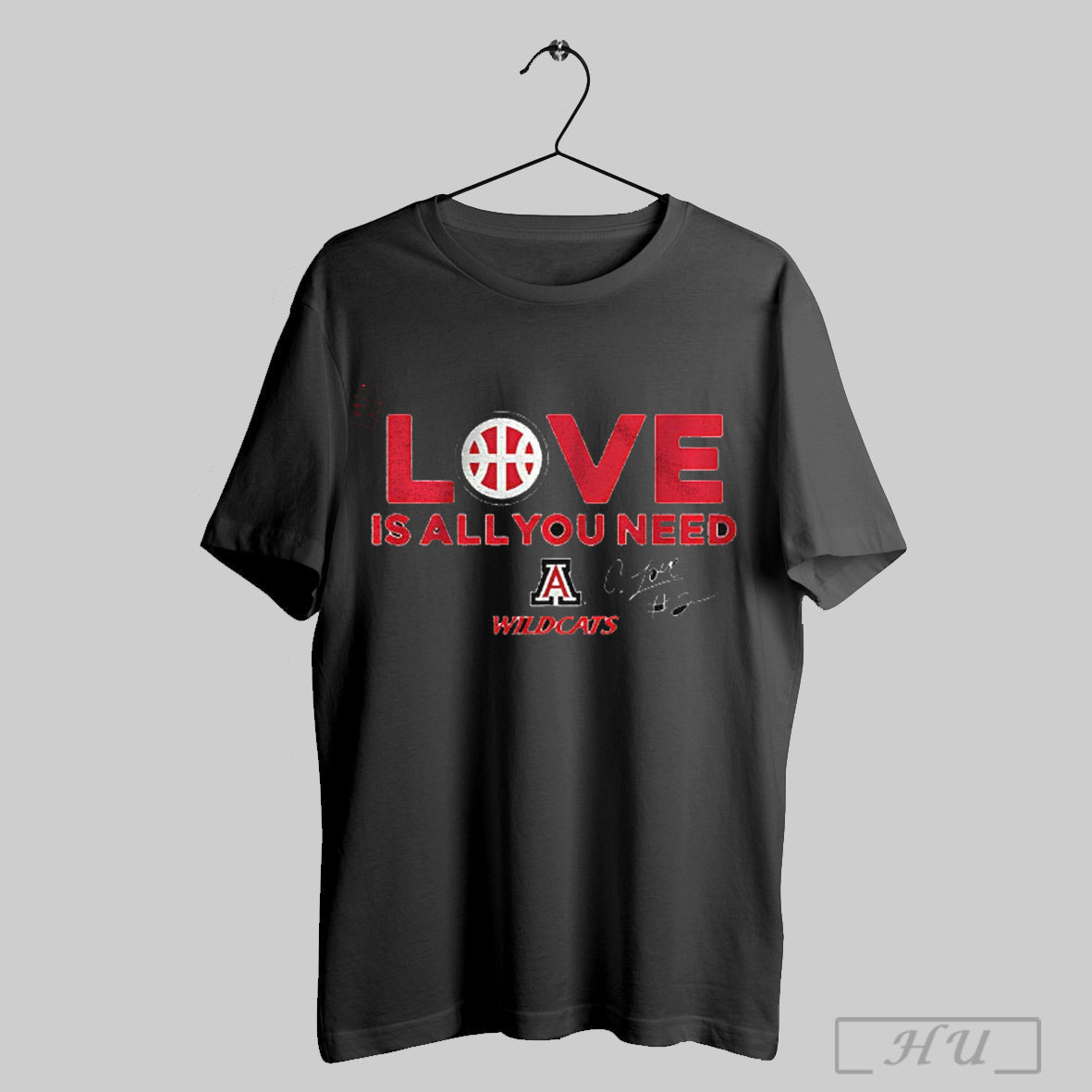 Trendy Arizona Wildcats Basketball Caleb Love Is All You Need Vintage T Shirts