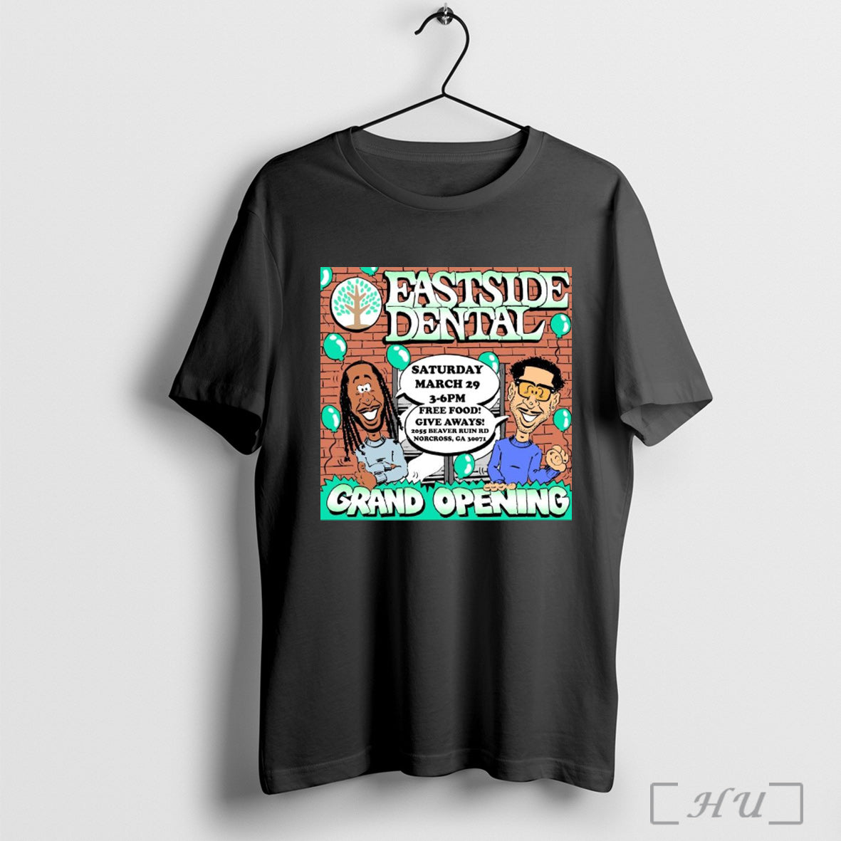 Trendy Eastside Dental Grand Opening Saturday March 29 2025 Beaver Ruin Rd Norcross Ga Poster