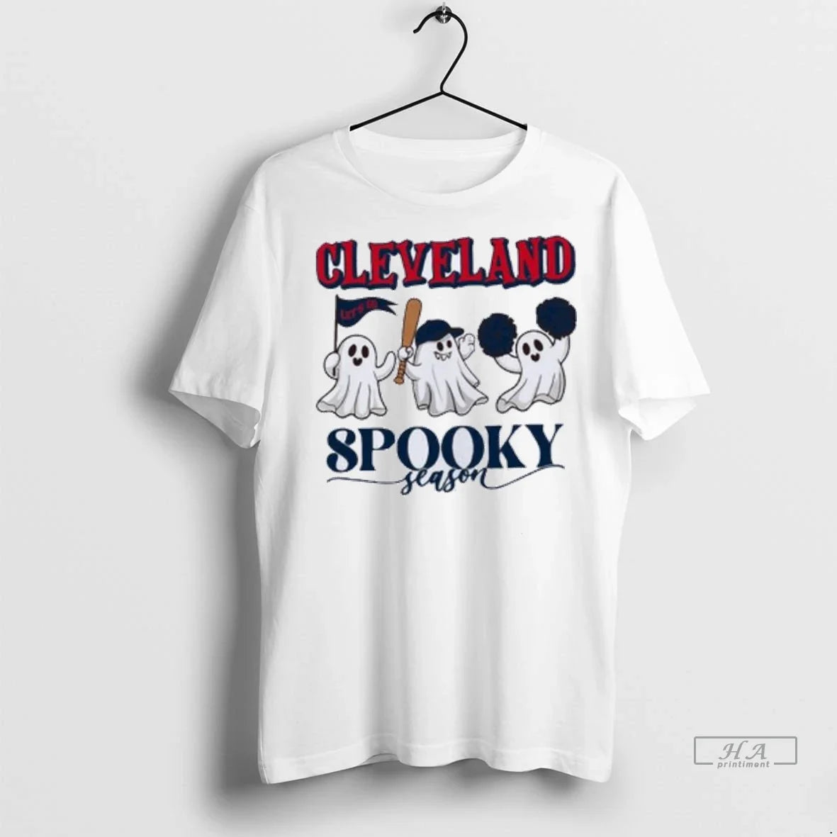 Trendy Officials Cleveland Guardians Ghost Baseball Spooky Season Halloween Mlb Wild Card Shirt Sweater
