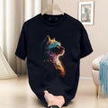 Printed Cartoon Anime Summer Round Neck Short Sleeves Summer Cool Feeling Loose Leisure All Matching Half Sleeve T-Shirts