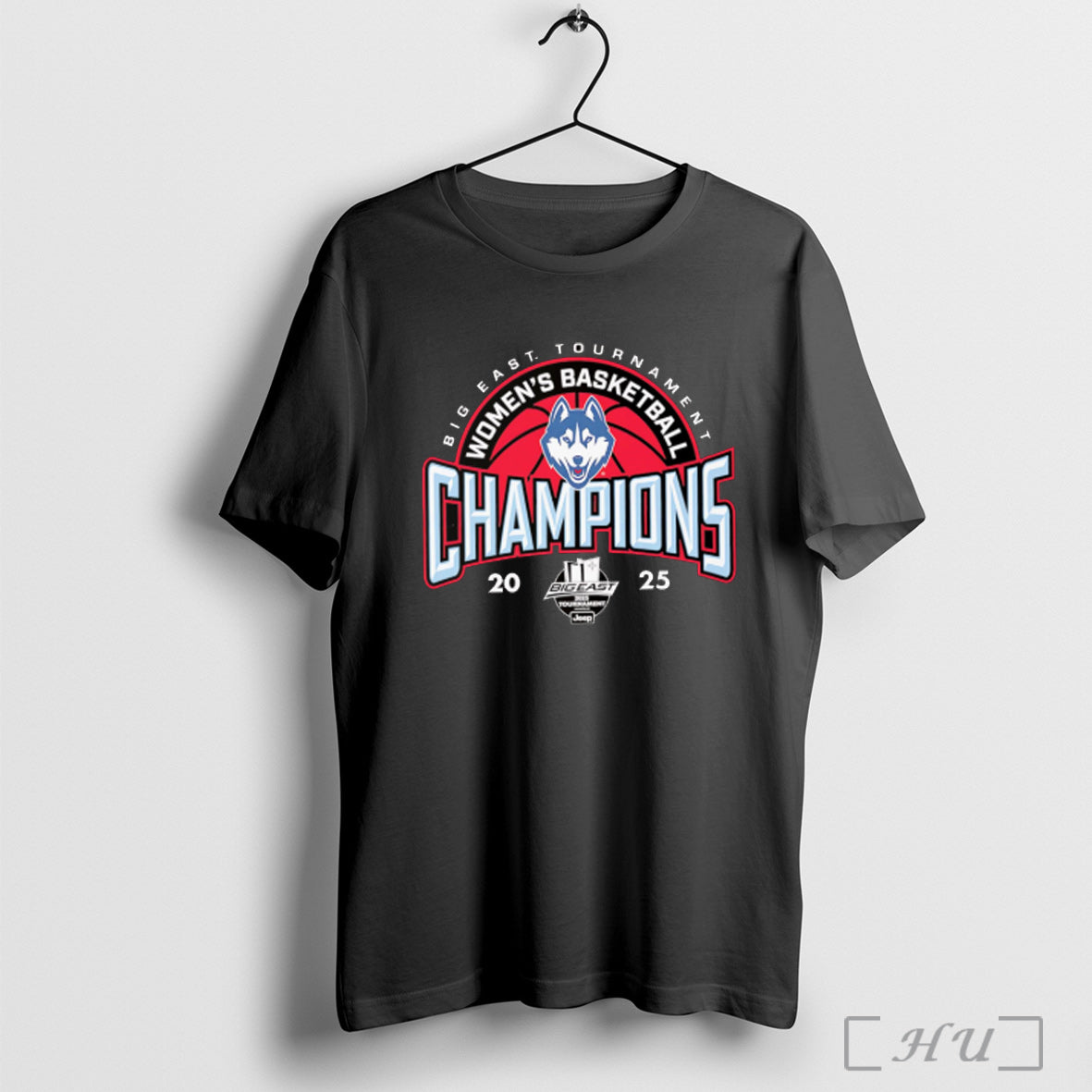 Trendy Uconn Womens Basketball 2024 25 Big East Wbb Tournament Champions T Shirt