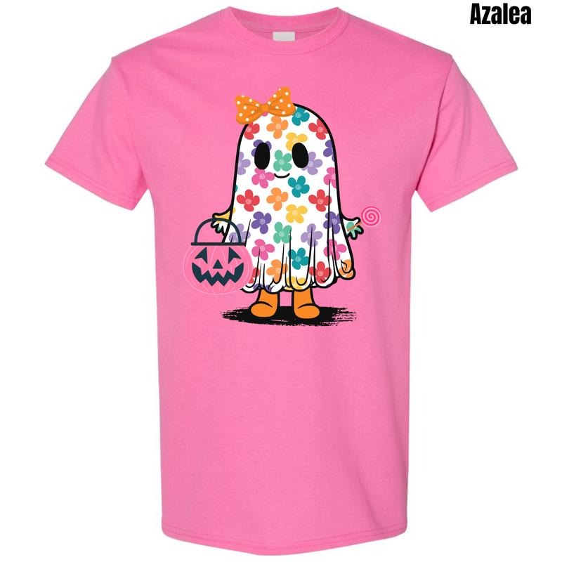 Trick Treat Ghost Gildan 'NLB' T-Shirts