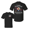Trum Inauguration 47th President Shirt Inauguration Day Shirt Trum 2025 Shirt Supporters Printed Classic Cotton T-Shirts