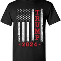 Trum 2024 American Flag Vintage Trum Short Sleeve Shirt Election 2024 Shirt MAGA Shirt MAGA 2024 Trump Election MAGA Shirts Fabric Menswear T-Shirts