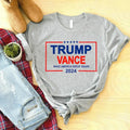 Trum Vance 2024 T Shirt Vice President JD Vance Shirts VP Vance 24 Trum Fight Shirt President Donald Trum Repulican Menswear Top T-Shirts