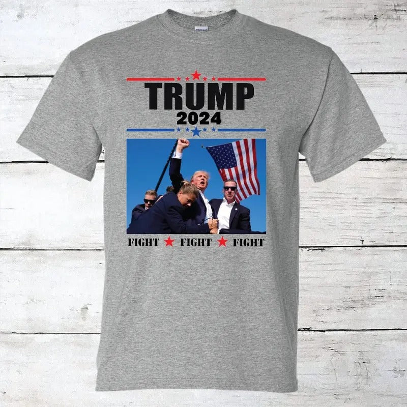 Trump 2024 MAGA Donald Trump Trump Fight Fist Keep America First Shirt T-Shirts