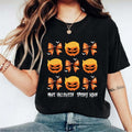 Trump Halloween Make Halloween Spooky Again Shirt Funny Election Spooky Season Pumpkin President Shirt Funny Fall Political Shirt Coquette Halloween . Halloween T-Shirts