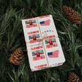 Trump I'Ll Be Home Wrapping Paper Patriotic Wrap Trump Supporters T-Shirts