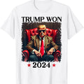 Trump Shirt Trump Won 2024 Trump 47 Team Trump T-Shirts