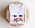 Trump Vance 2024 Shirt President Patriotic 2024 Election Season Fight America Shirt Voting T-Shirts