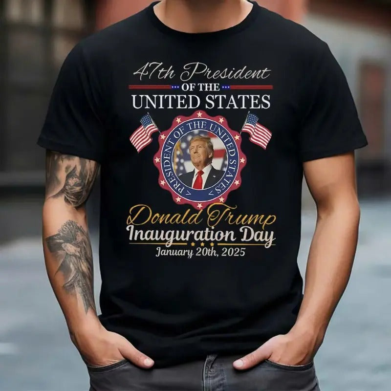 Truump Inauguration Day Shirt Trummp Supporters Shirt Xmas T-Shirts
