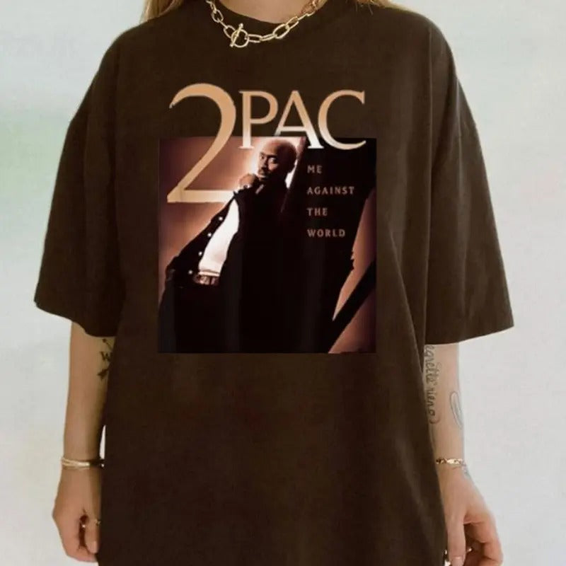 Tupac Me Against World Tupac Shirt 2Pac Tupac Shakur Shirt Rapper T-Shirts
