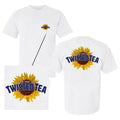 Twisted Tea Sun Flower 2 Side Menswear T-Shirts