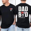 Two Sided Dad Bob Powered Chelada Beer Doodlebob Papa Funny Summer Outdoors Beer Lover T-Shirts