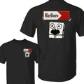 Two Sided Doodlebob Marlboro Funny Summer Outdoors Beer Lover T-Shirts