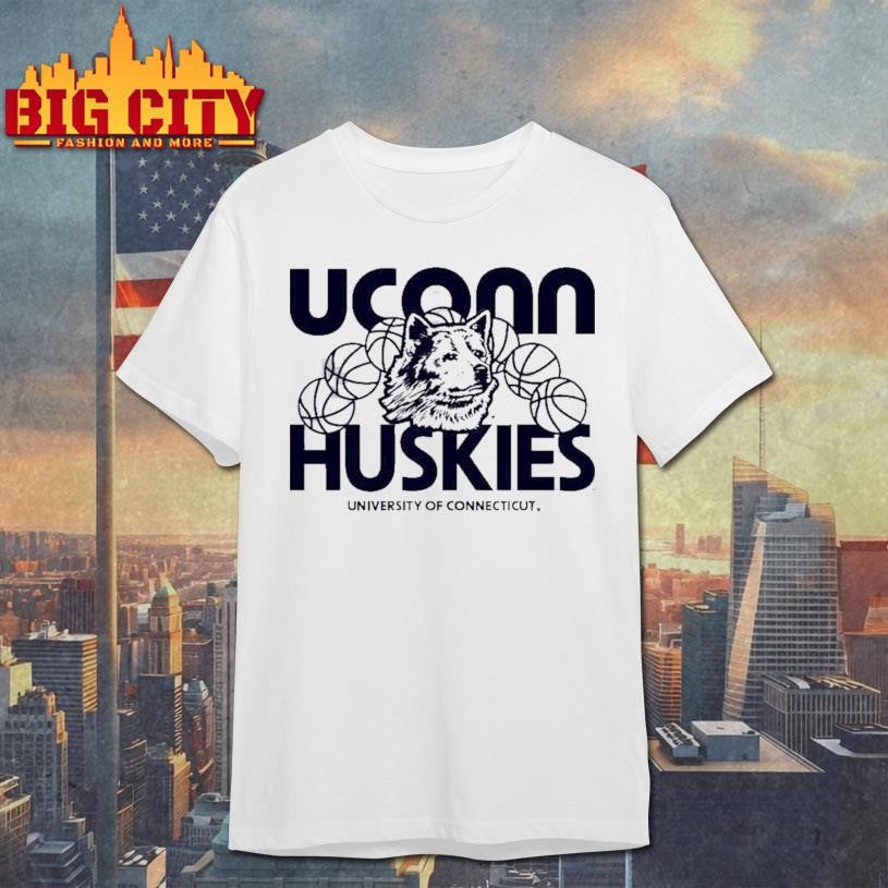 UConn Huskies Basketball ’70s Logo Shirt