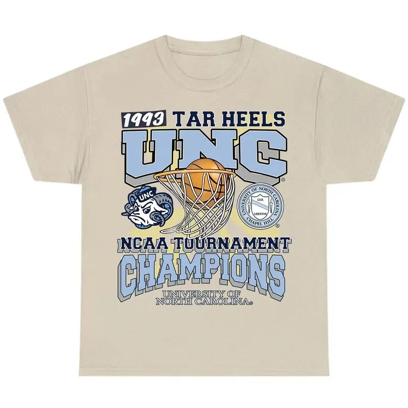 UNC Shirt 1993 TAR Heels UNC Champions T Shir Clothes T-Shirts