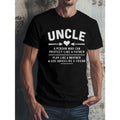 [UNCLE Print ] UNCLE Print Shirt Casual Short Sleeve Summer Made USA T-Shirts