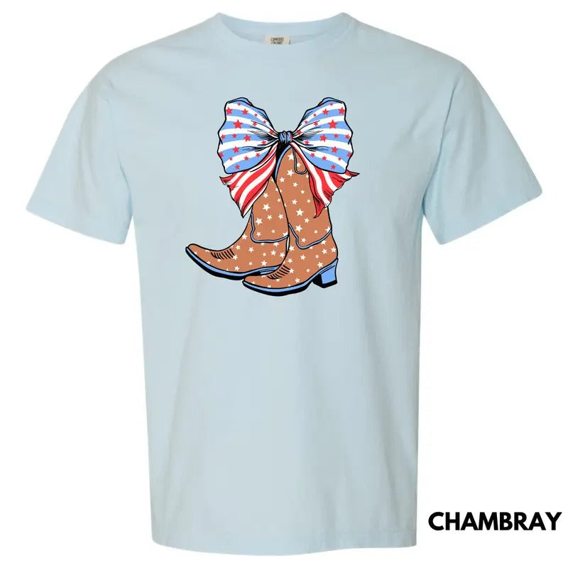 USA Boots Coquette Comfort Colors 'NLB' T-Shirts