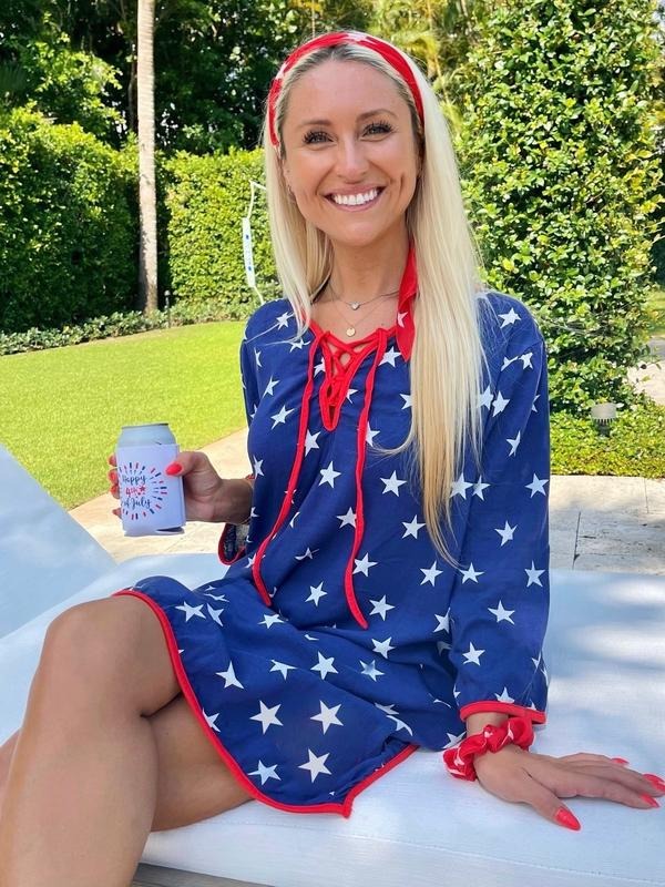 USA Stars Cover Up T-Shirts
