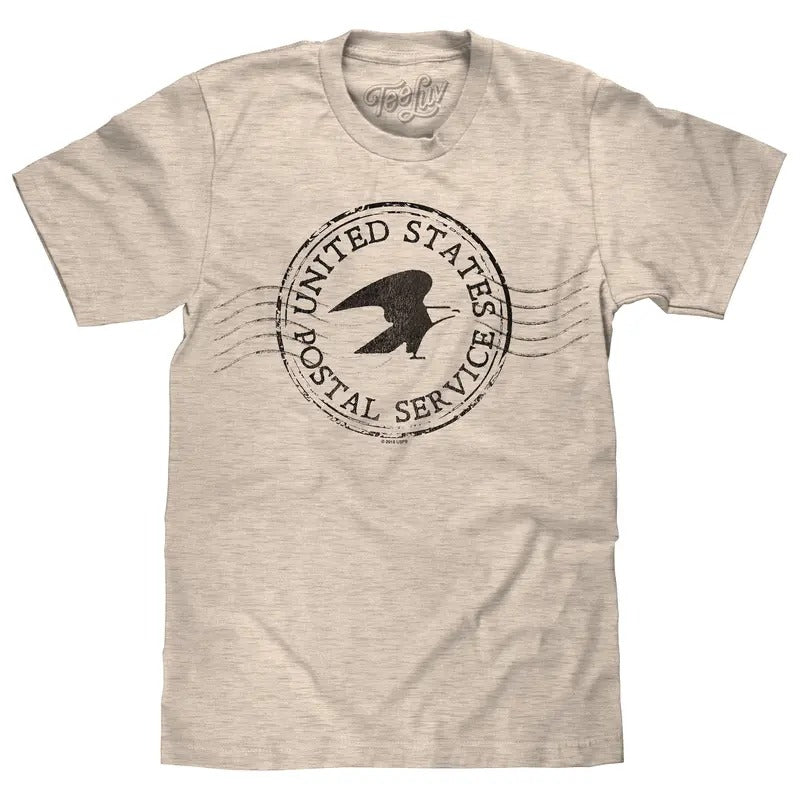 USPS Postmark Oatmeal T-Shirts