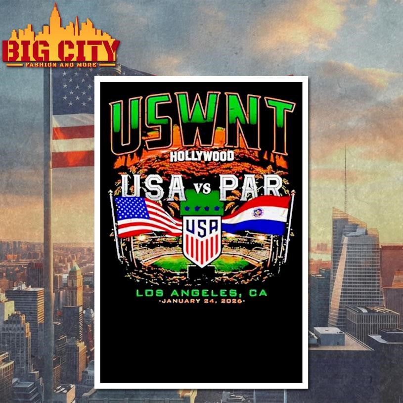 USWNT Vs Paraguay 2026 Hollywood UFC Shirt
