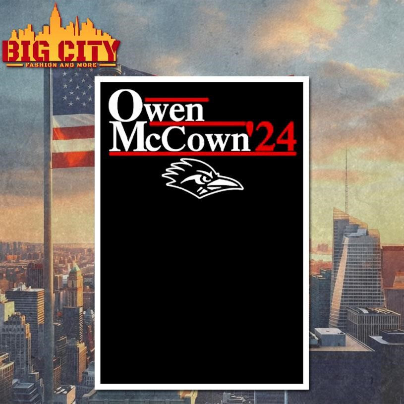 UTSA Roadrunners Owen McCown 2024 Shirt