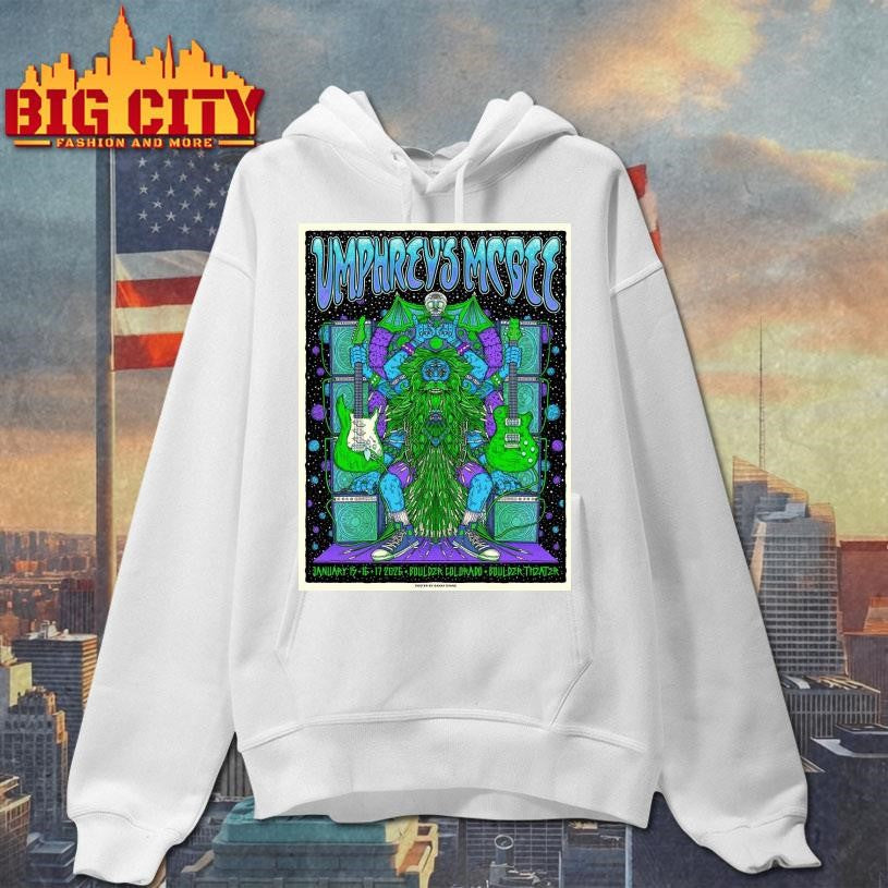 Umphrey’s McGee Boulder Colorado 2026 Shirt