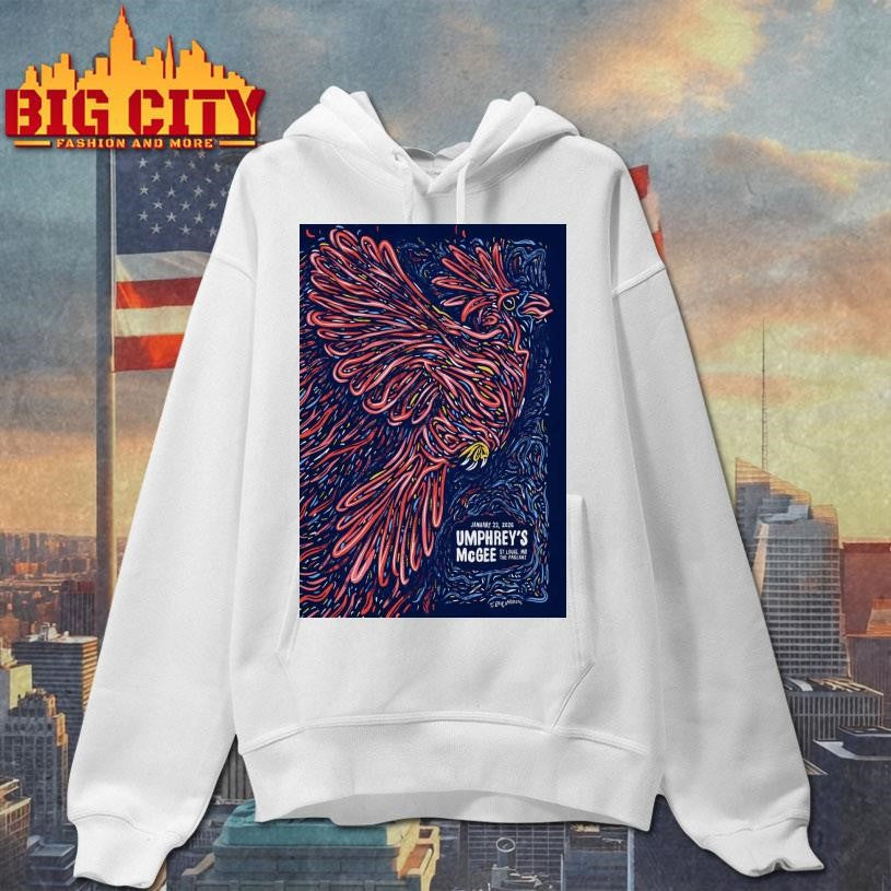 Umphrey’s McGee Jan 22 2026 St. Louis MO Poster Shirt