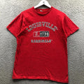 University Louisville Cardinals Red 39 T-Shirts