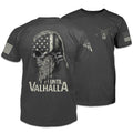 Until Valhalla Patriotic Tribute American Pride Veteran Support Shirt 100% Cotton T-Shirts