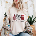 [Up 5XL] Peace Love Dr Pepper Shirt Retro Dr Pepper Soda Lovers T-Shirts