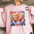 [Up 5XL] Trump Is My Valentine Shirt Trump T Shit Funny Trump Shirt Trump Lover Trump Valentine Shirt Love Is Love Shirt T-Shirts