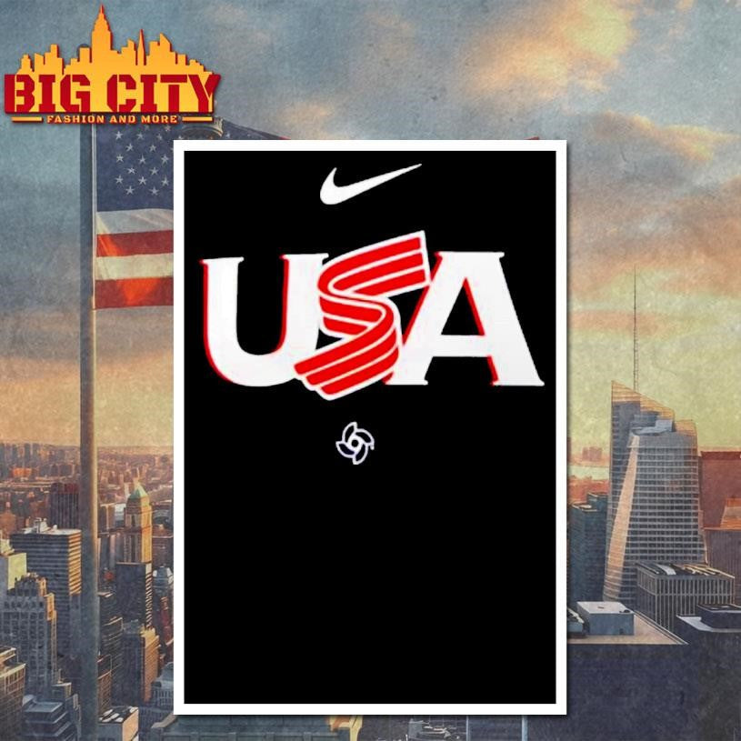 Usa Baseball 2026 World Baseball Classic Wordmark Shirt