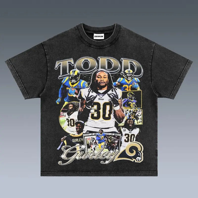 VINTAGE TODD GURLEY 9.26 Soft Comfortable Shirt T-Shirts