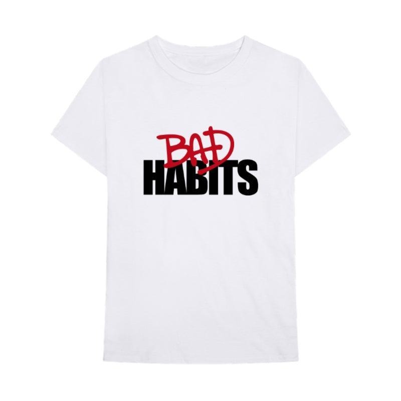 VLONE Nav Bad Habits Drip White (NAV T001 WHITE) 2019 Size S XL T-Shirts