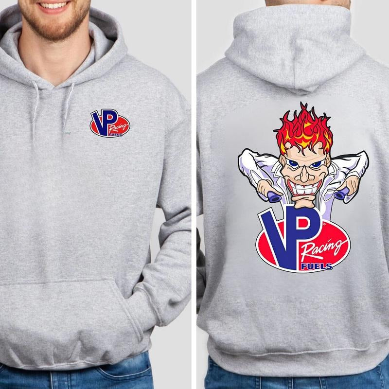 VP Racing Fuels Shirt Crazy Cartoon Bold Motorsport Racing Fans All Season T-Shirts