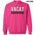 Vacay Varsity Checkered 'NLB' T-Shirts